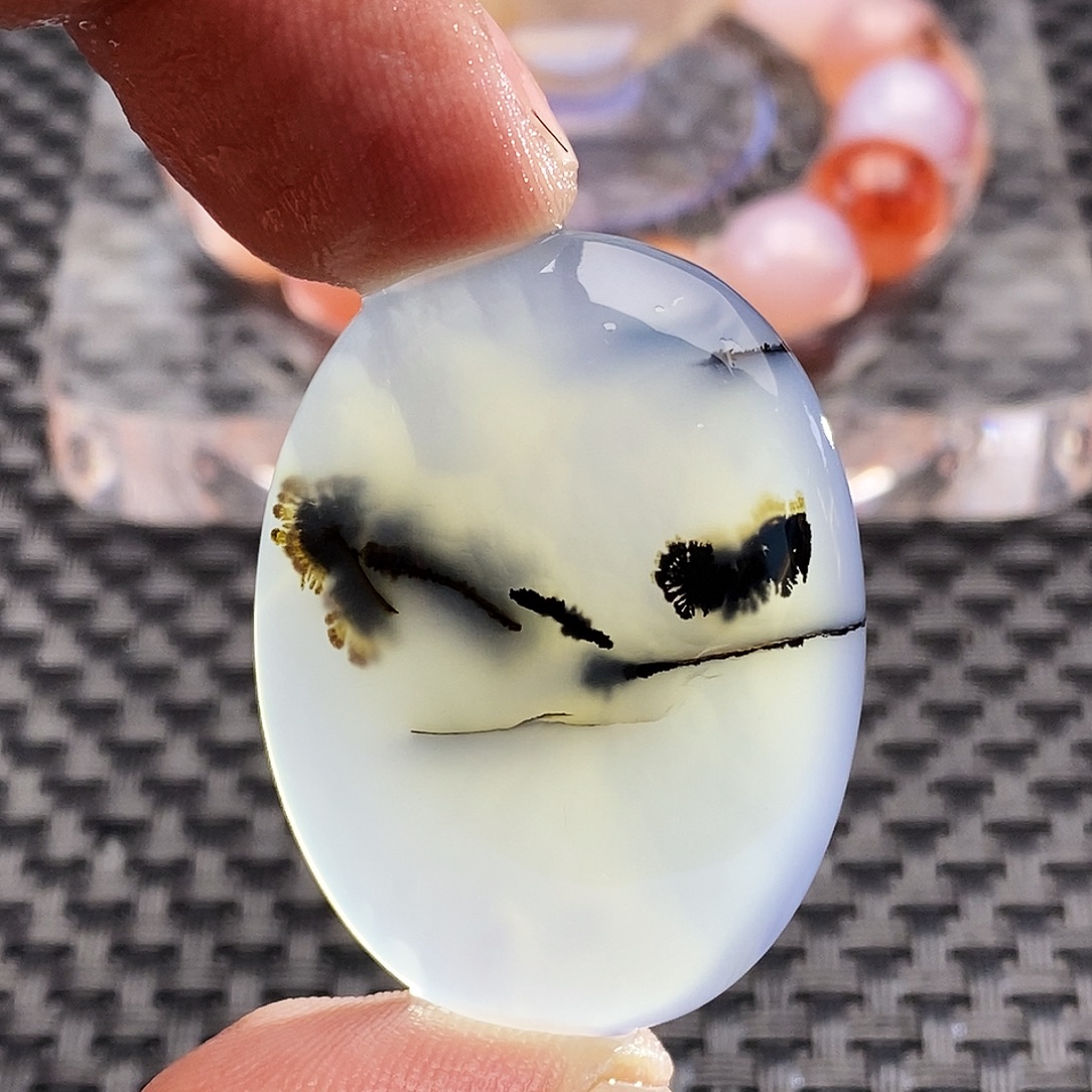 玛瑙/玉髓未镶嵌吊坠(不含链)611