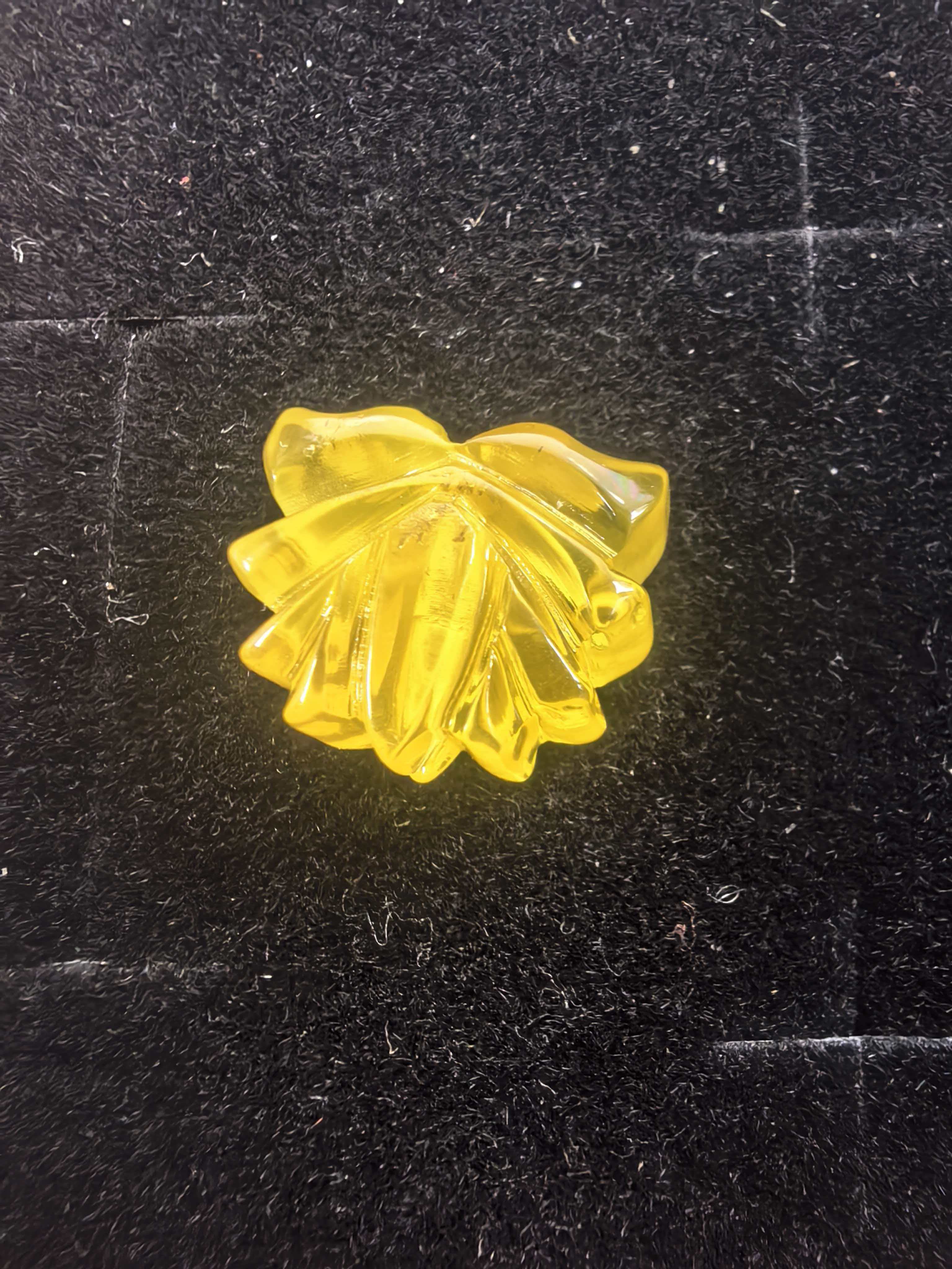 D0153天然原矿蜜蜡吊坠配饰蝴蝶背云侧挂