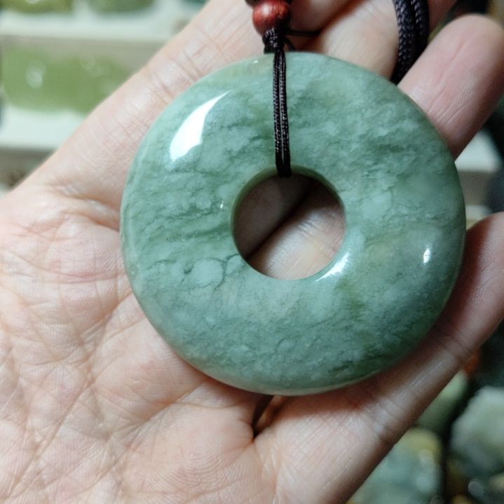 岫玉平安扣未镶嵌