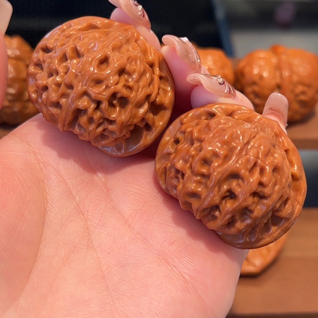 桃核吊坠红灯41 精品653