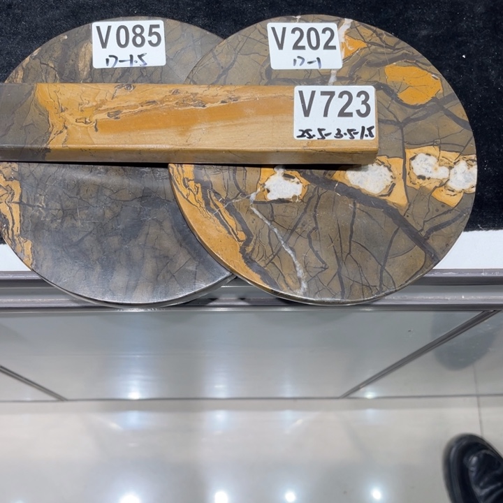 海***神紫砂黄色古城壶承