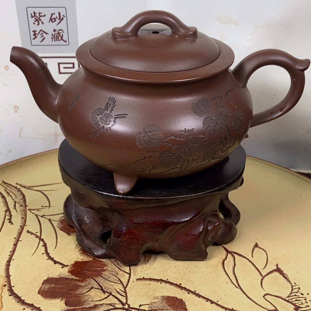 紫砂茶壶260 容量宜兴紫砂壶