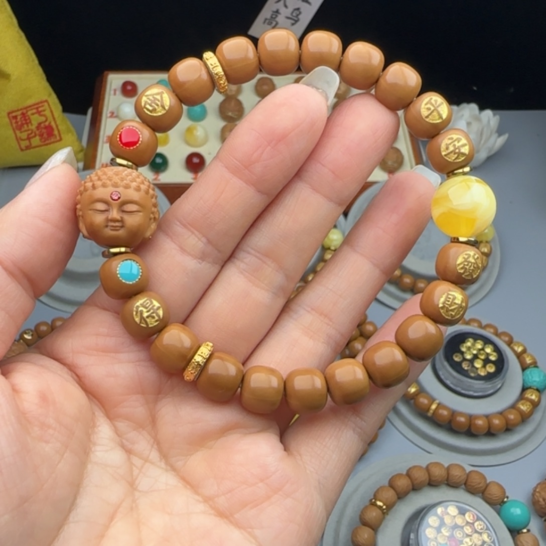 猴头核桃吊坠全品老型猴头手串私人订制