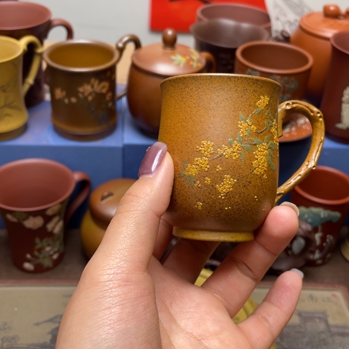 紫砂茶杯紫砂主人杯
