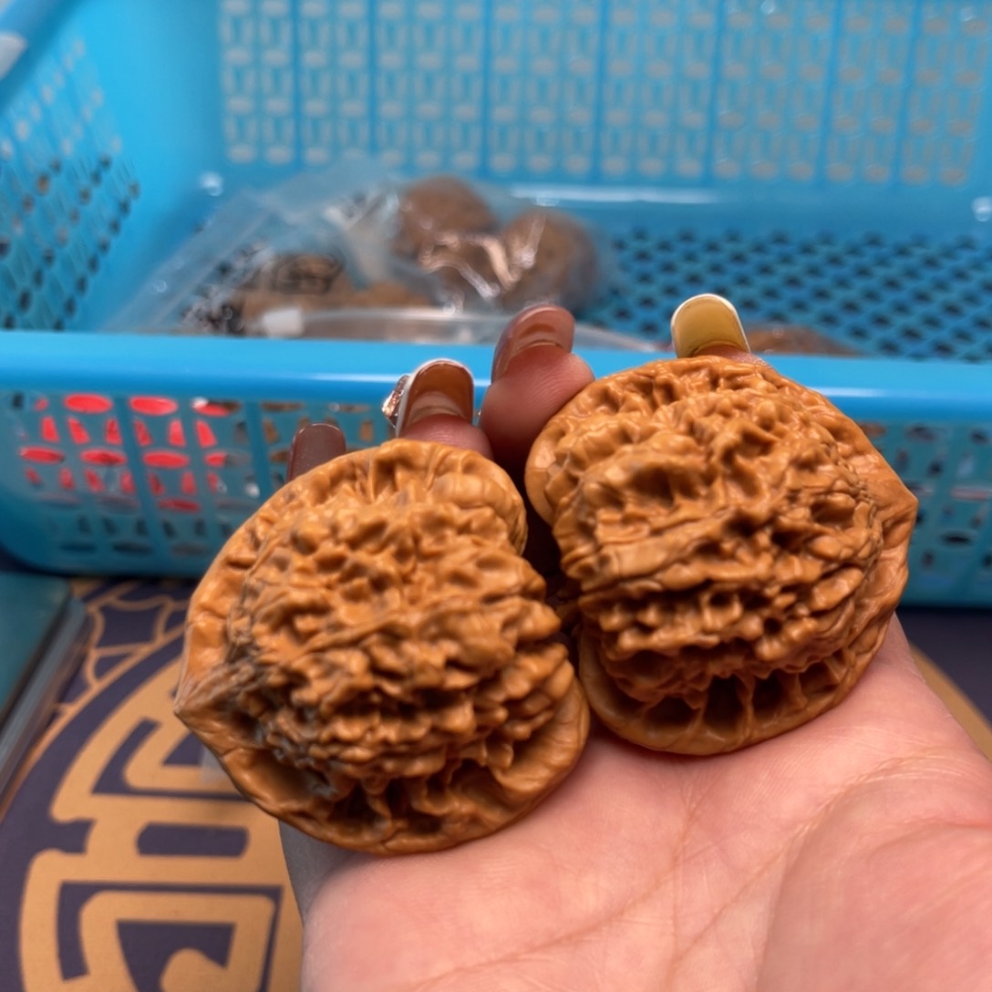 文玩核桃把件官帽