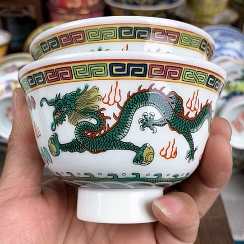 景德镇陶瓷藏式茶碗