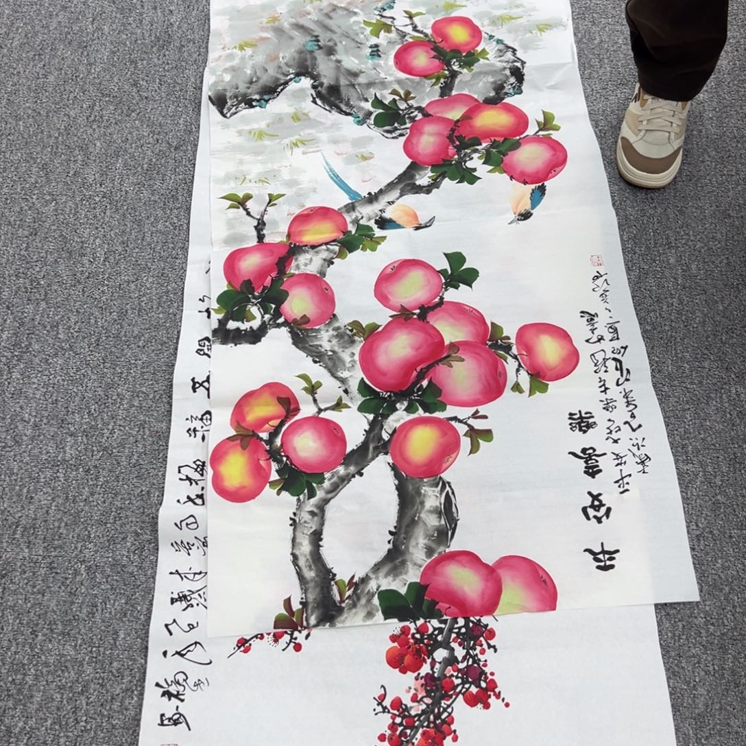 国画纯手绘字画宣纸