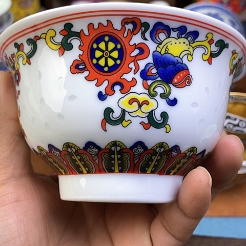 景德镇陶瓷藏式茶碗