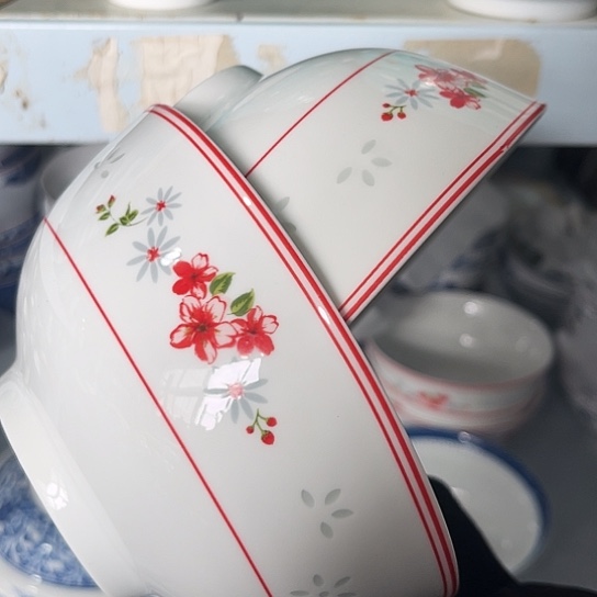 盘6寸碗两个陶瓷陶瓷