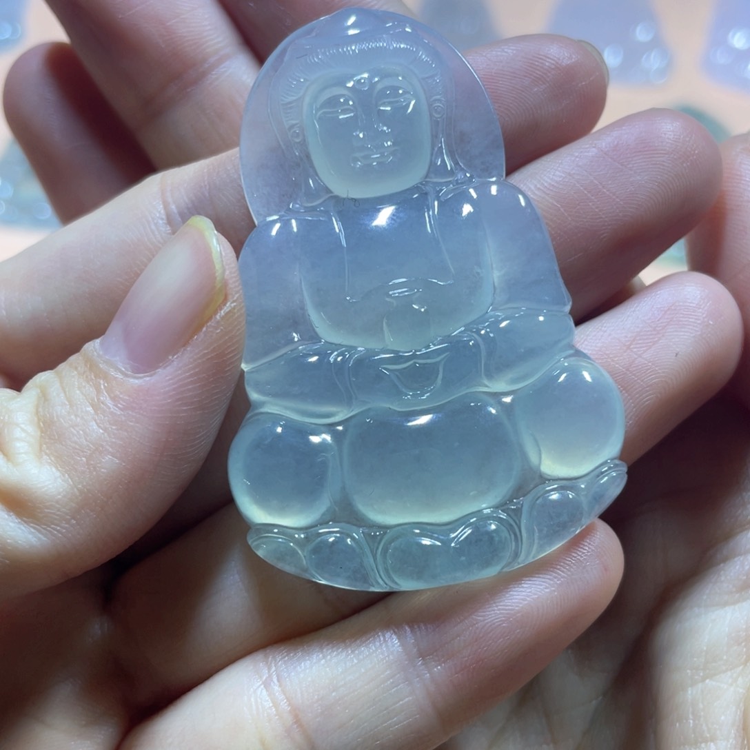 翡翠颈饰未镶嵌缅甸翡翠