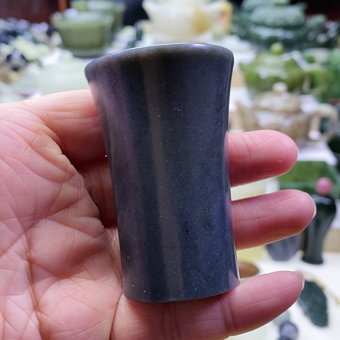 和田玉茶杯未镶嵌50ml