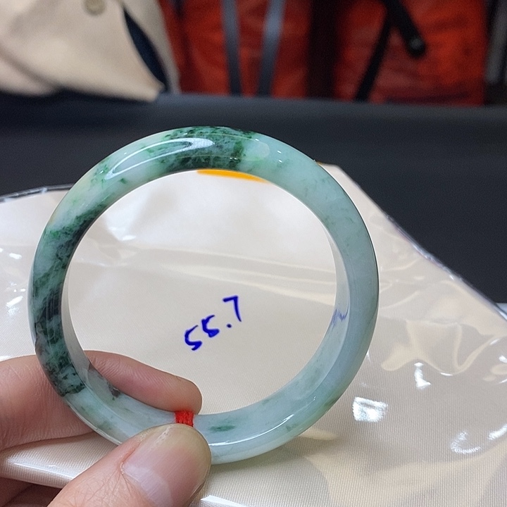 翡翠未镶嵌手镯天然缅甸翡翠A货手镯52圈以下