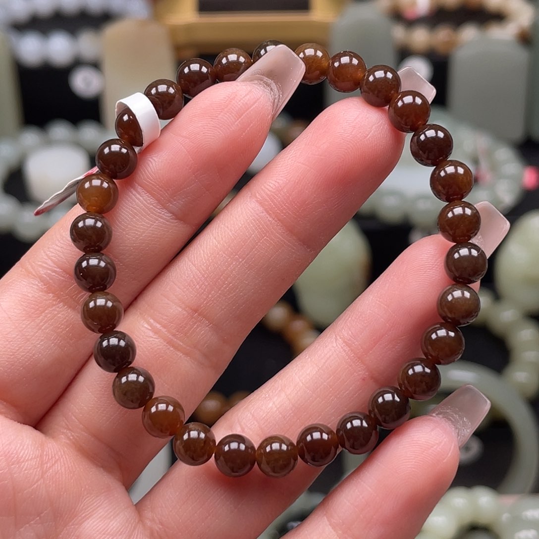 未镶嵌和田玉手链