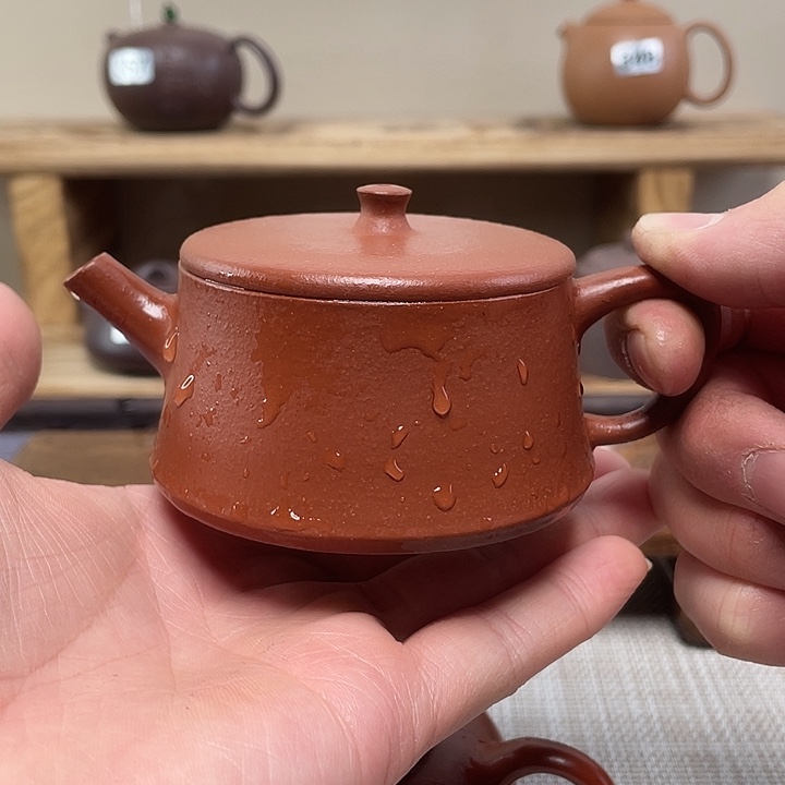 紫砂茶壶老****·原矿手工紫砂壶