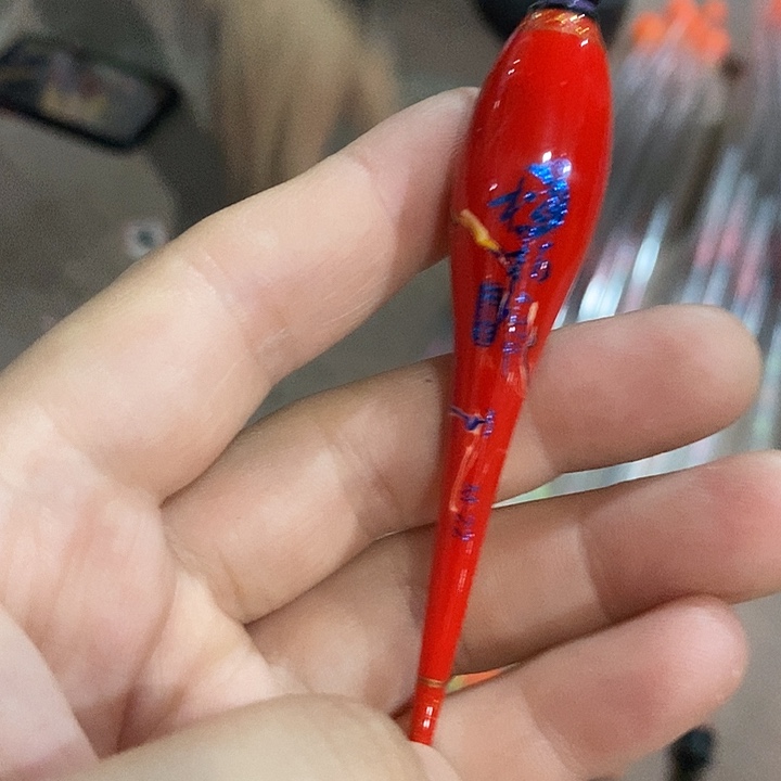 红色电子鱼漂一大一小介意不拍