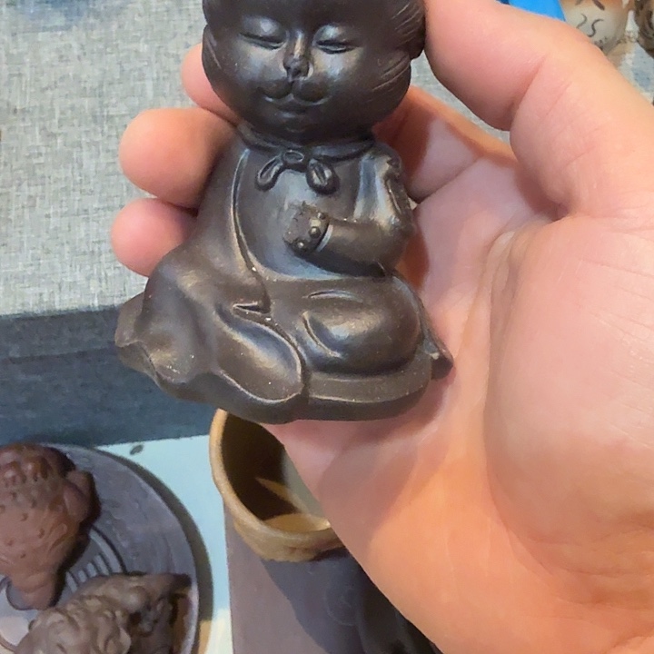 紫砂茶宠雕塑瑕疵茶宠