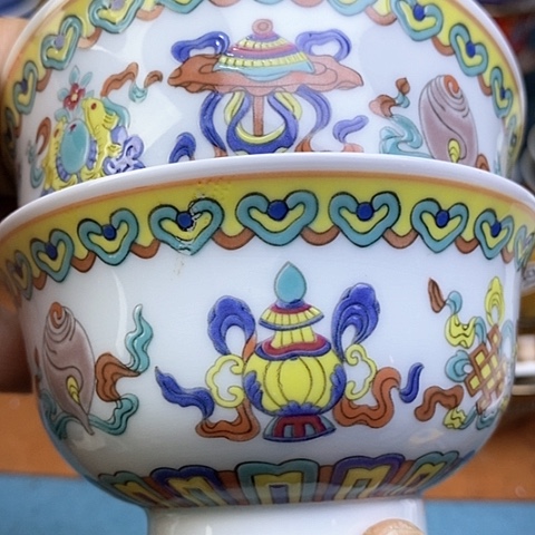 景德镇陶瓷藏式茶碗