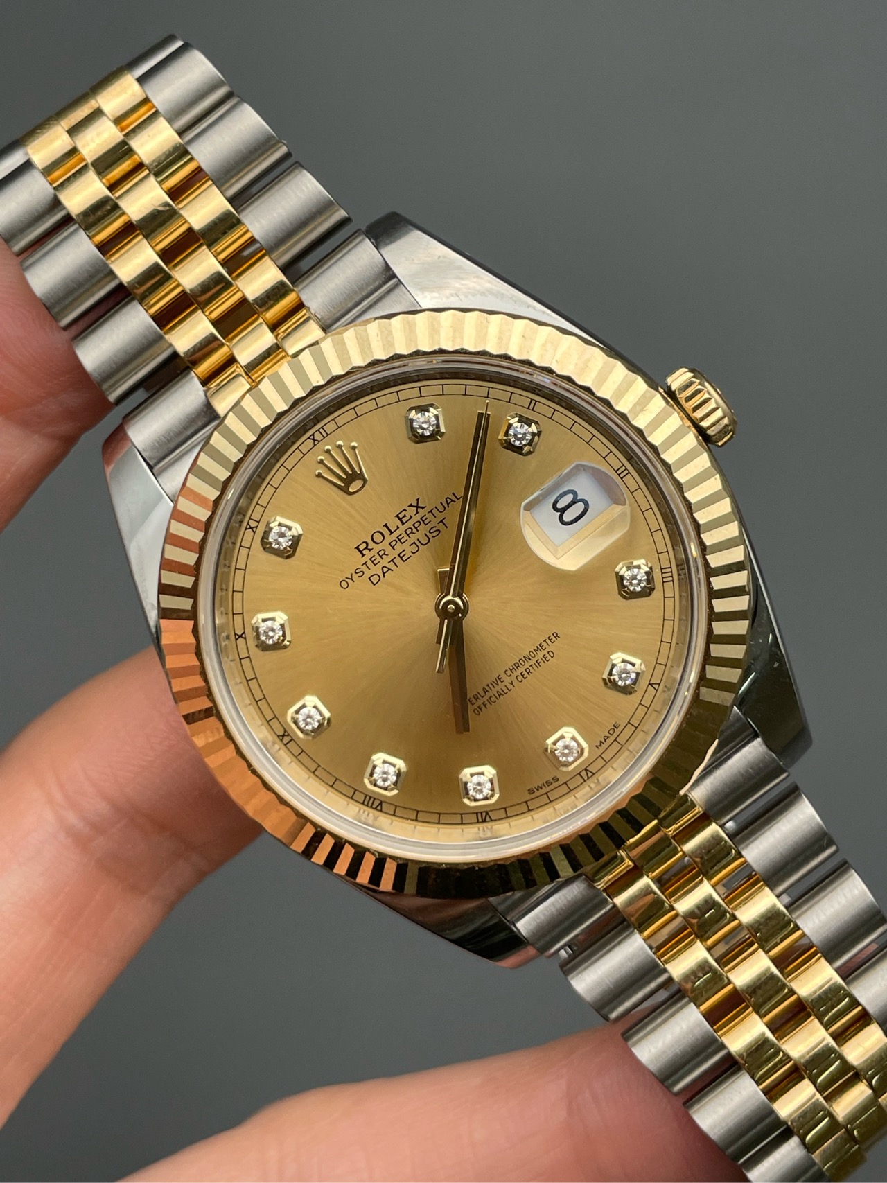95新 Rolex/劳力士 95新/Rolex/劳力士 日志/型号m126333-0012