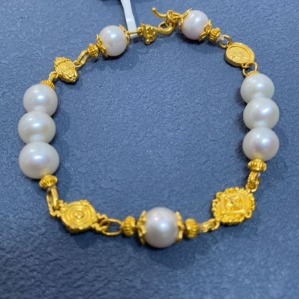 【薇心选黄金珠宝】足金饰品足金手链