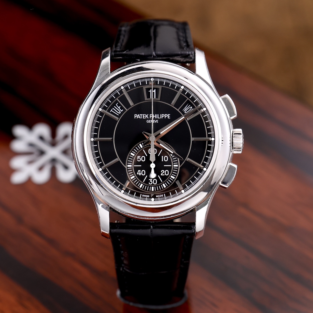 95新 Patek Philippe/百达翡丽 5905P 950铂金 42mm 2018年保卡