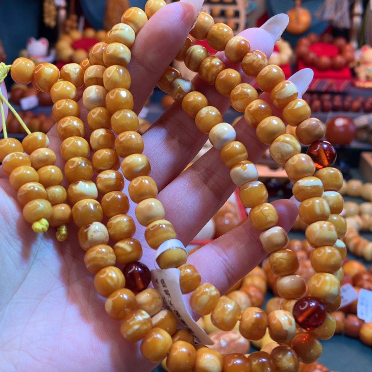 【闪购商品】蜜蜡手链未镶嵌蜜蜡手链