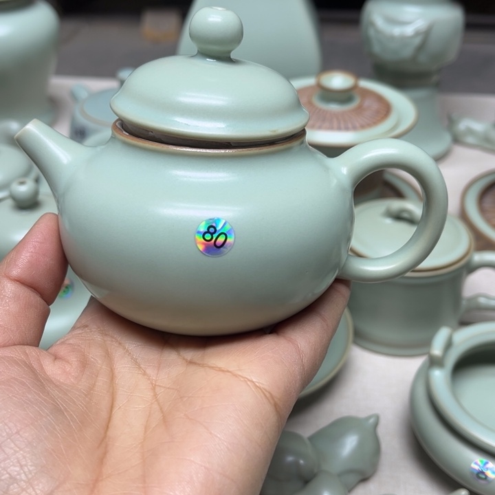 郭***摆件原矿汝瓷汝瓷汝瓷