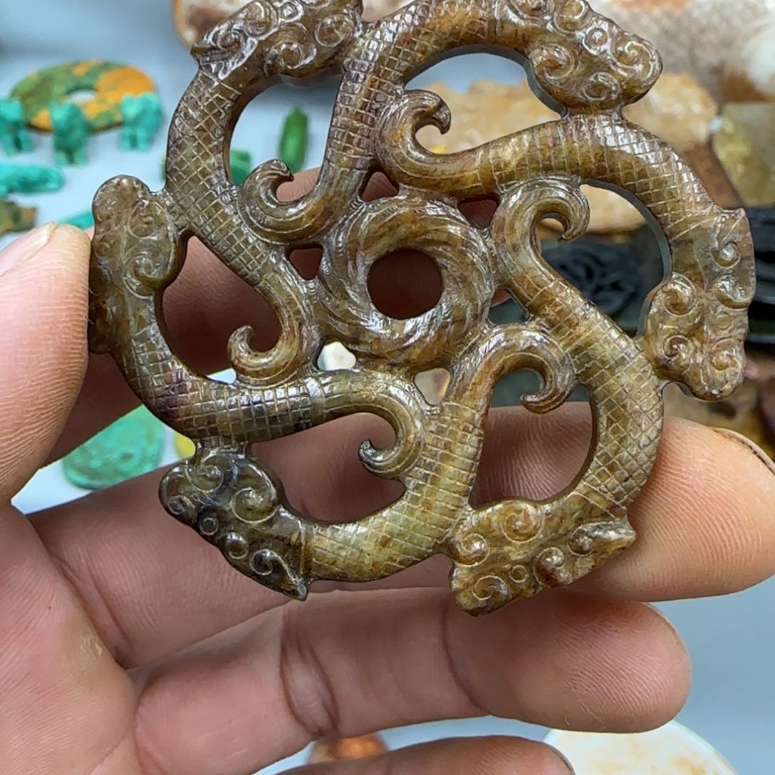 未镶嵌和田玉（糖玉）珠宝奇石