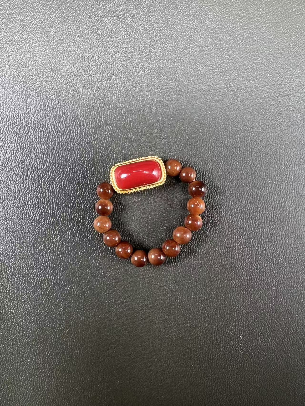 库克戒指红 无礼盒 MK586