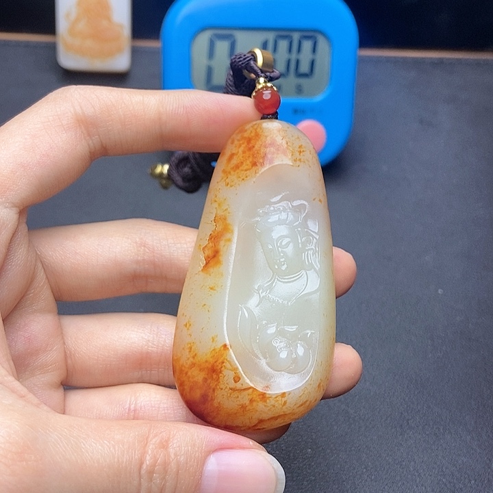 和田玉挂件未镶嵌郭*成N