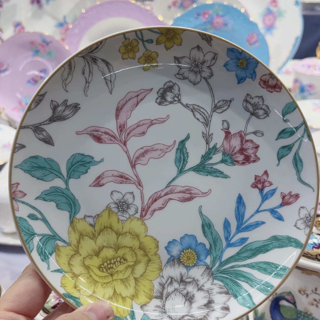 骨瓷6寸碟：：：：：：：：：