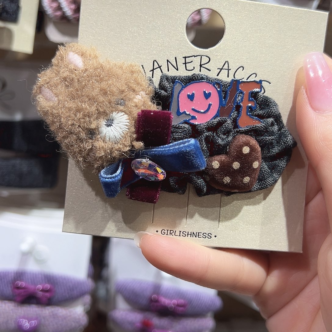 非金属小兔子笑脸掰掰夹