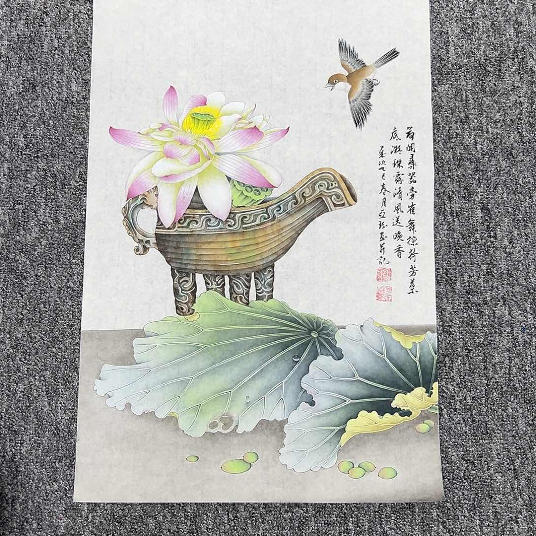 国画纯手绘字画作品欣赏