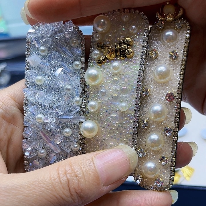 合金淡水珍珠材料瑕疵处理