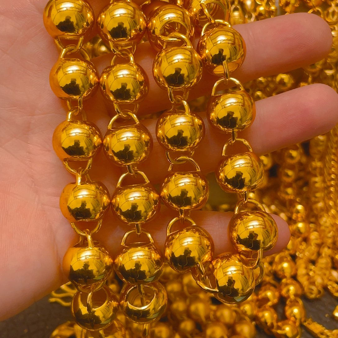 合金合金卡15的圆珠项链一条