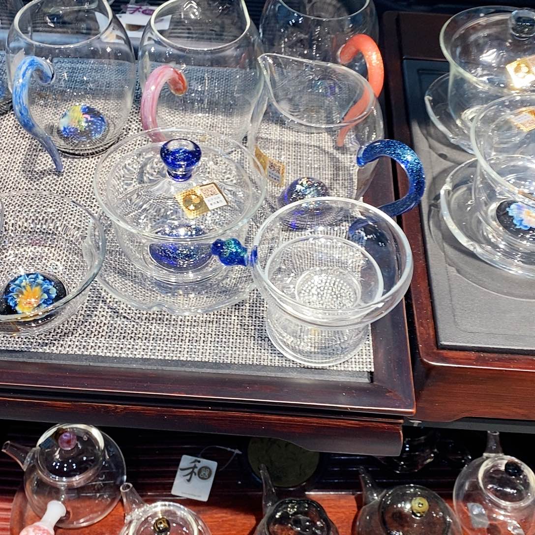 水晶玻璃吸管款静*，