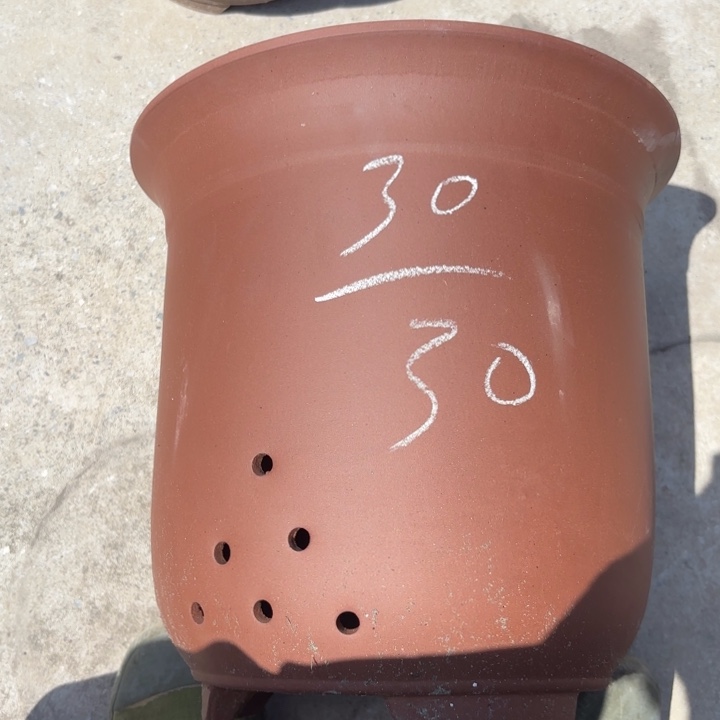 紫砂花盆紫砂的花