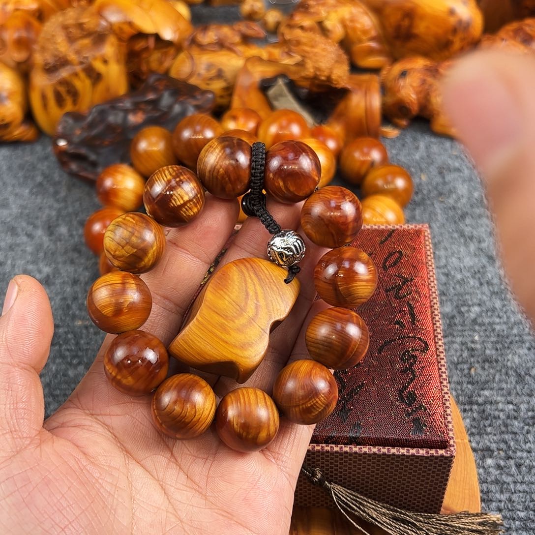 柏木太行崖柏黑金沉水龙胆闪电20