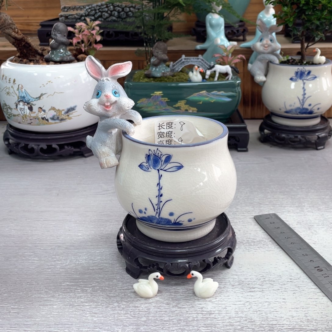 陶瓷紫砂花盆抢购浮力