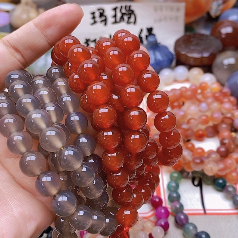 【闪购商品】未镶嵌玛瑙/玉髓珠宝半成品我**界
