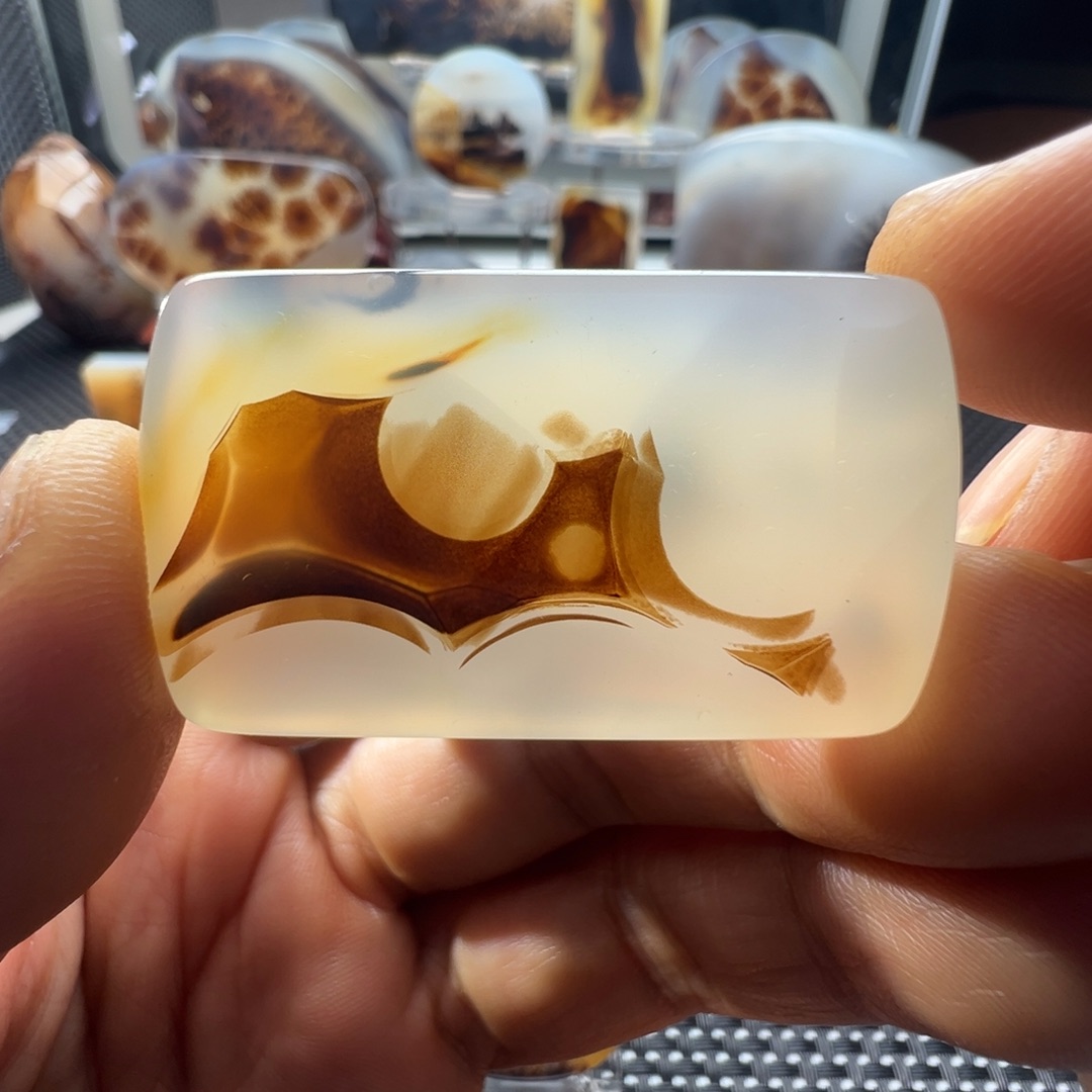 未镶嵌玛瑙/玉髓珠宝奇石