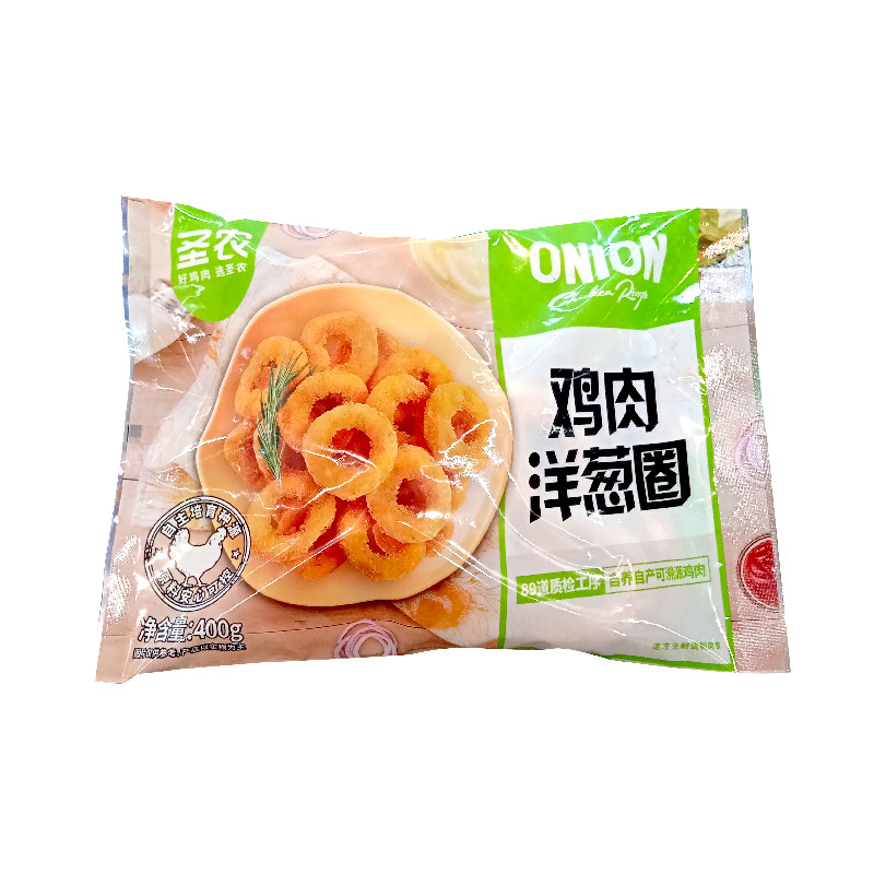 圣农鸡肉洋葱圈400g/袋 1袋/份