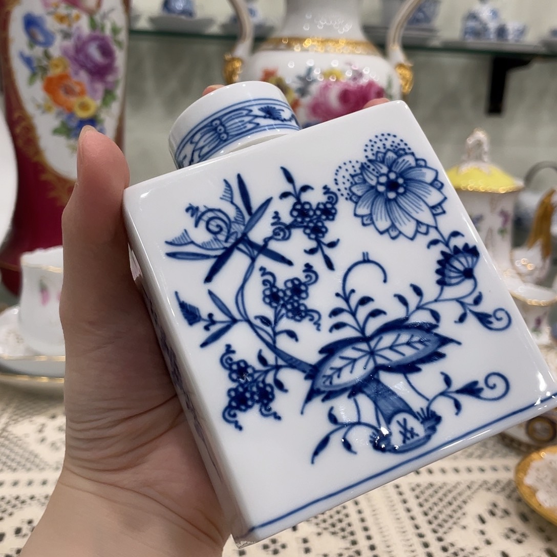 摆件中古二等茶叶罐