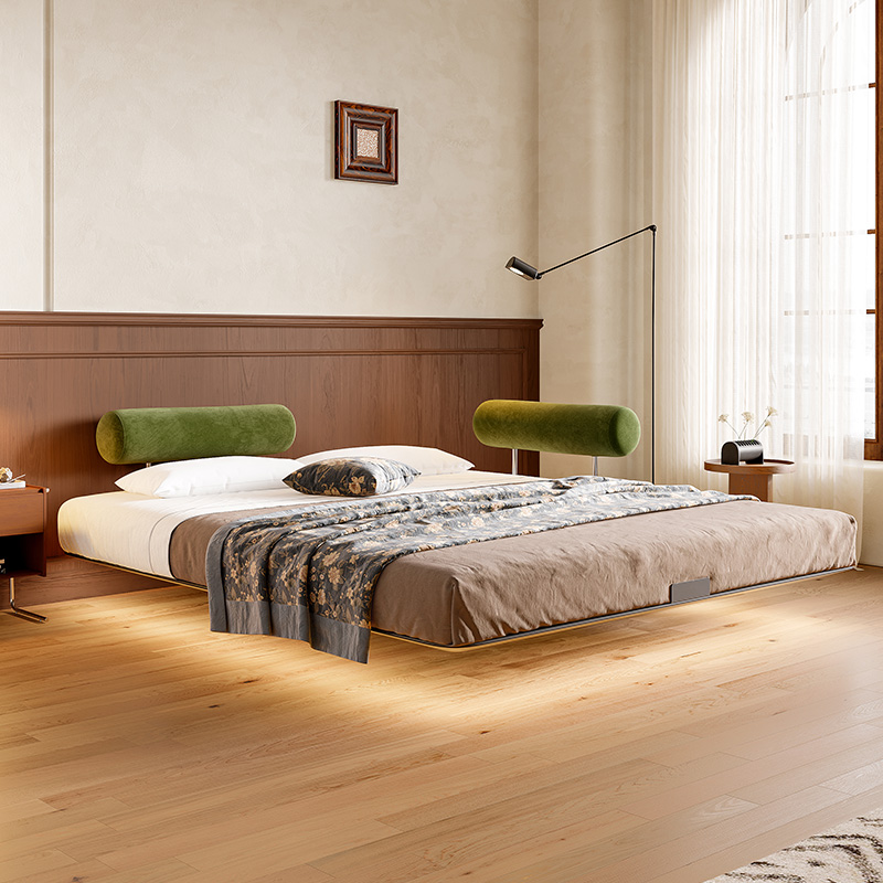 【钢架莫妮床】无床头床小户型齐边钢架无靠背简约次卧床【达人】