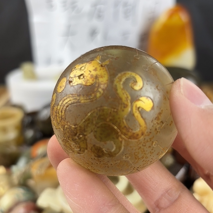 和田玉挂件未镶嵌