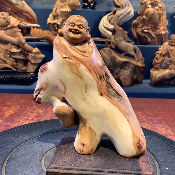 柏木（崖柏）根雕摆件