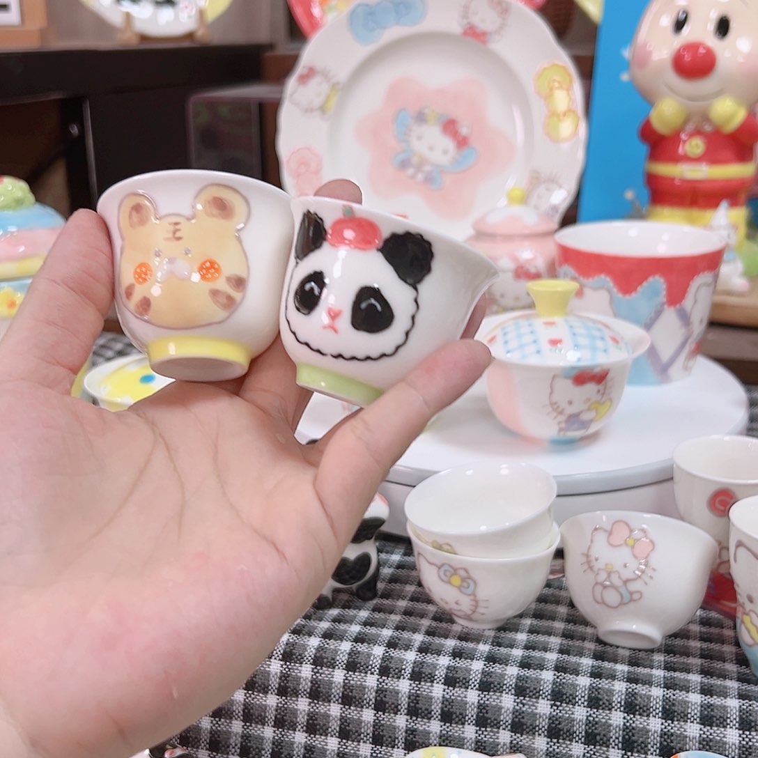 可爱陶瓷高温手作
