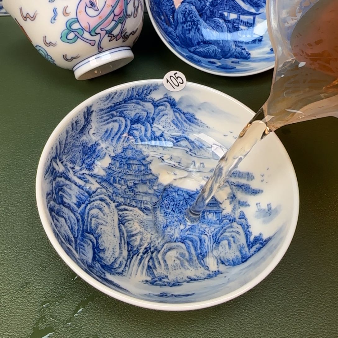 彦祖纯手工手绘茶具105