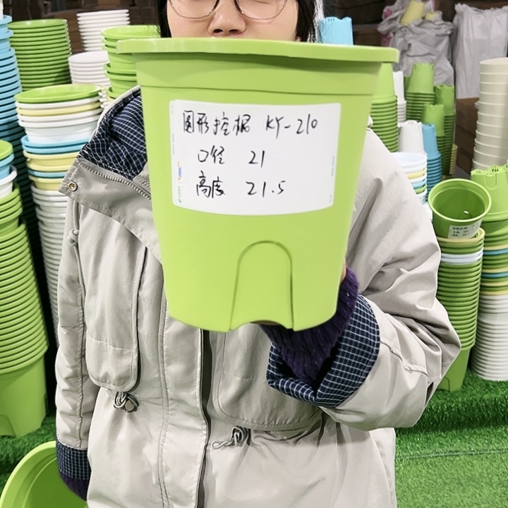 正品圆控口21高21白色无托5只