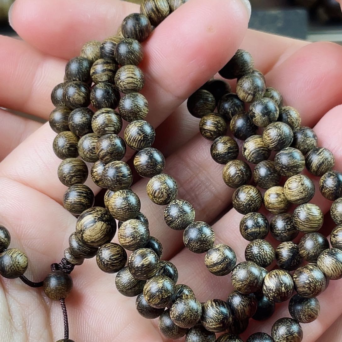 沉香手串李*达拉干沉香