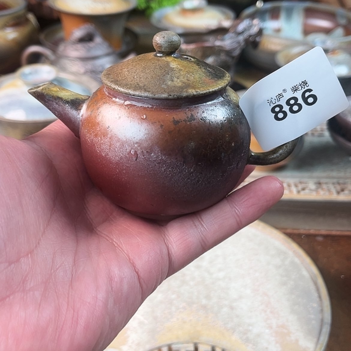【闪购商品】沁庐柴窑古法柴烧手工茶器